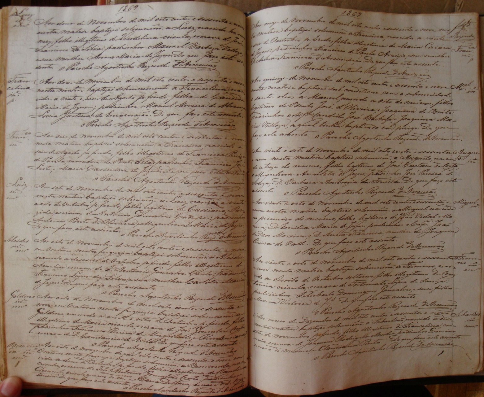 Documento histórico de Rio Espera