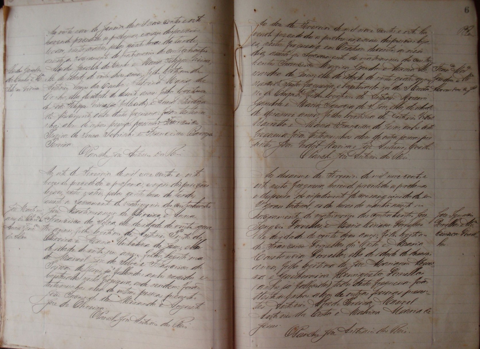 Documento histórico de Rio Espera