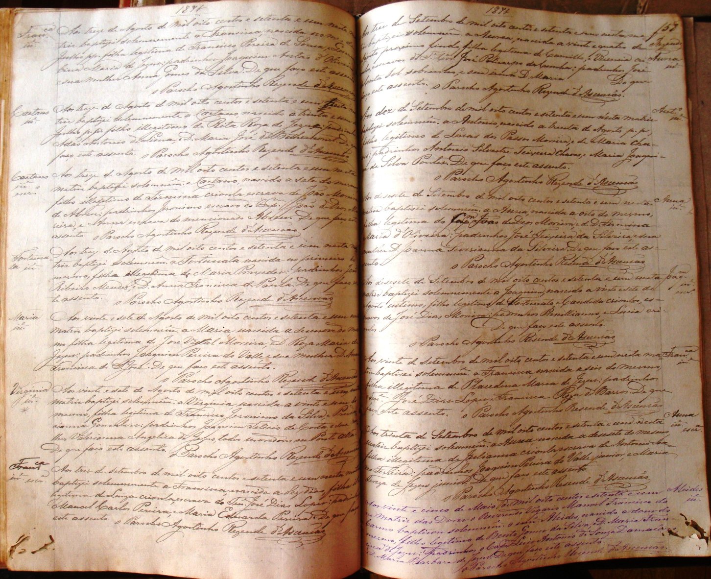 Documento histórico de Rio Espera
