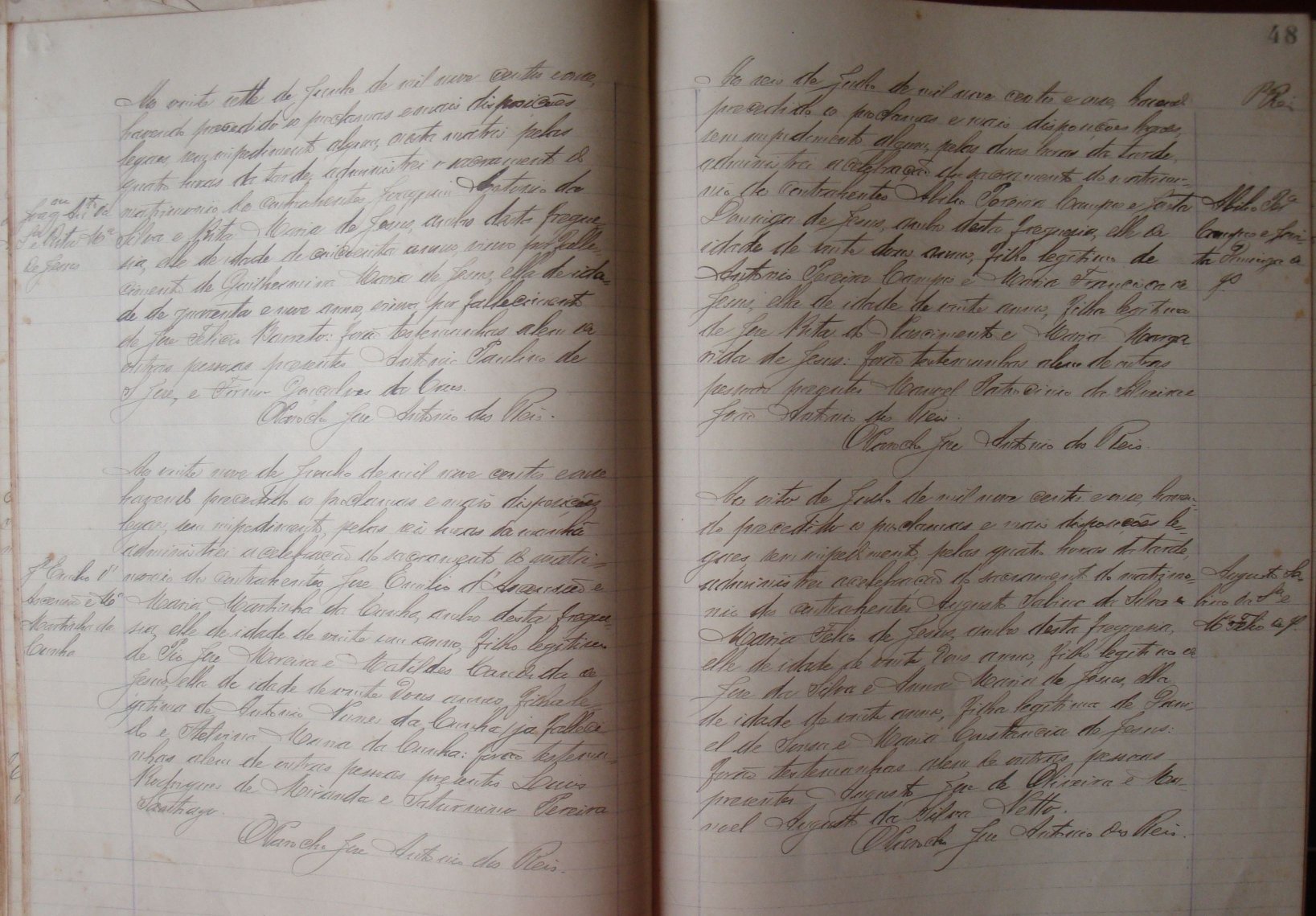 Documento histórico de Rio Espera