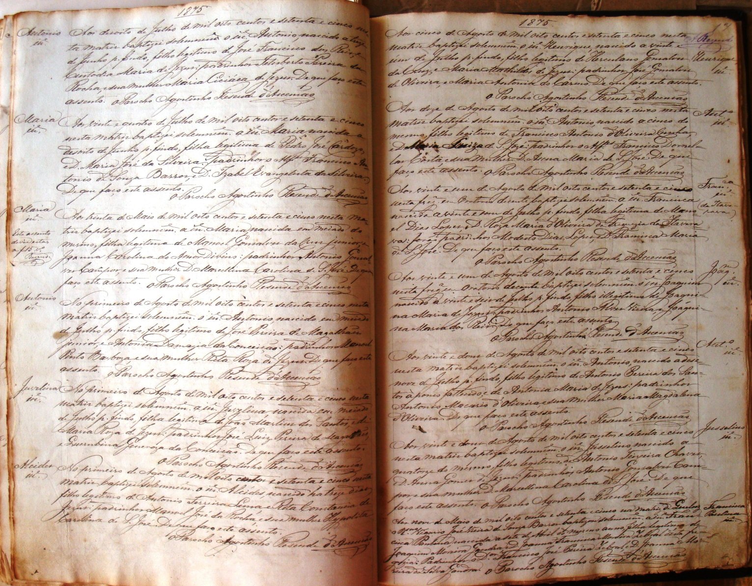 Documento histórico de Rio Espera