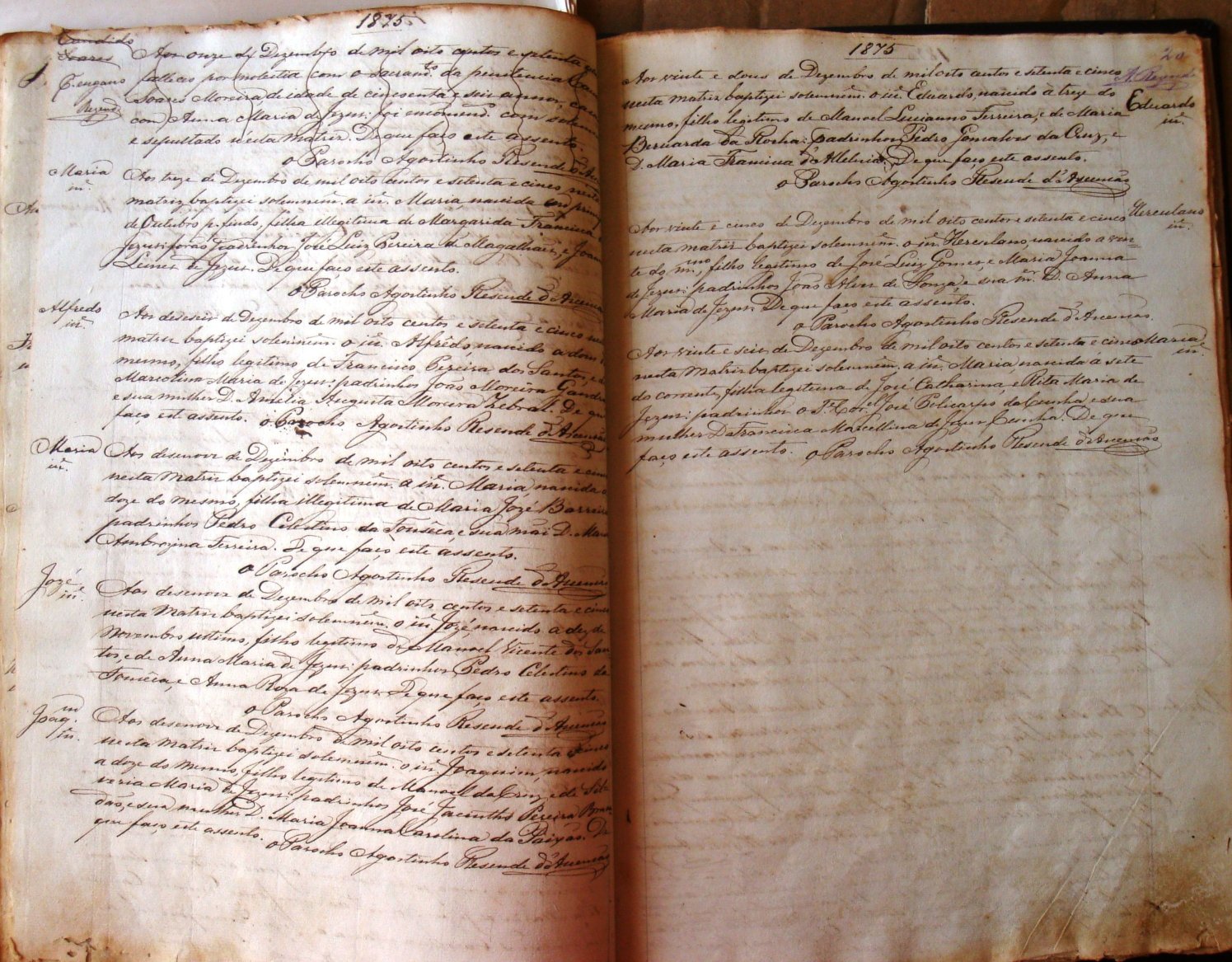 Documento histórico de Rio Espera