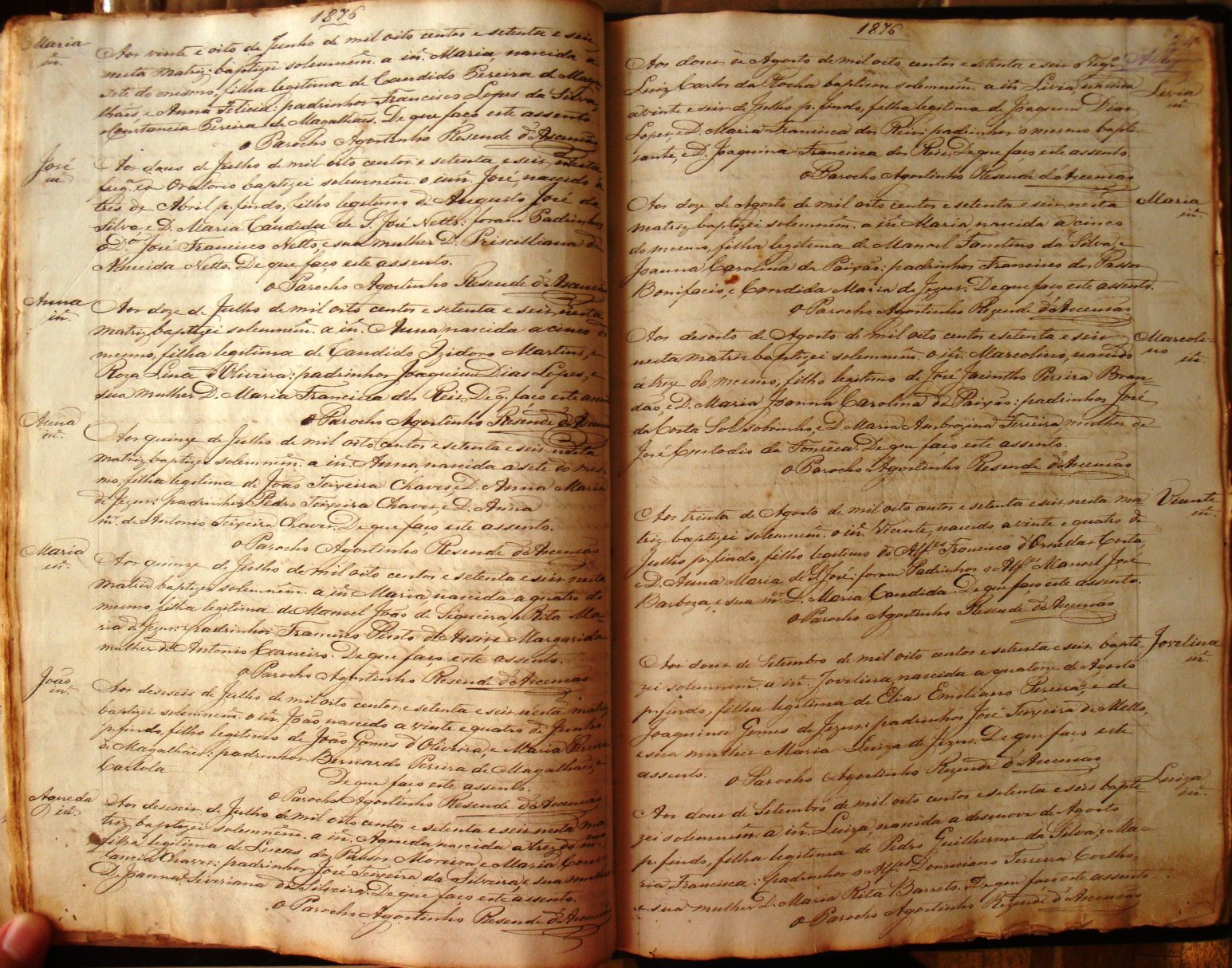Documento histórico de Rio Espera