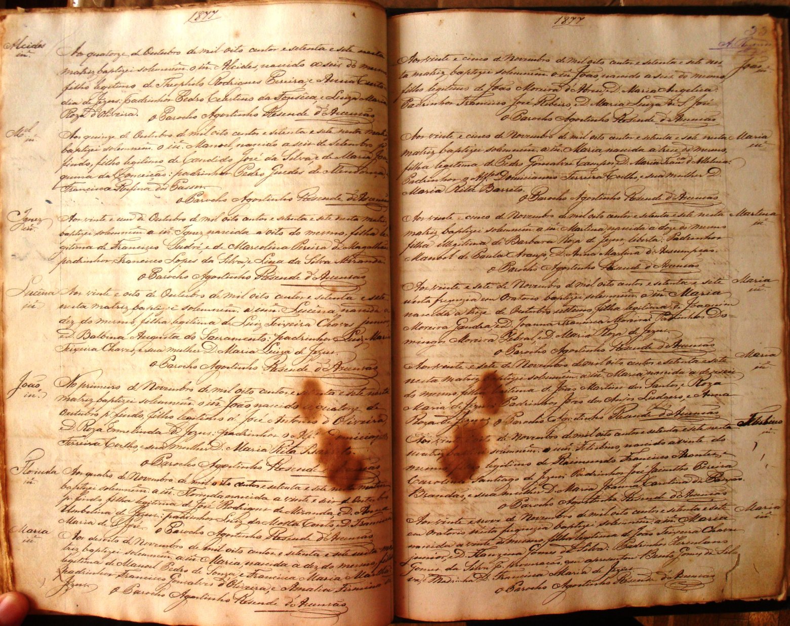Documento histórico de Rio Espera