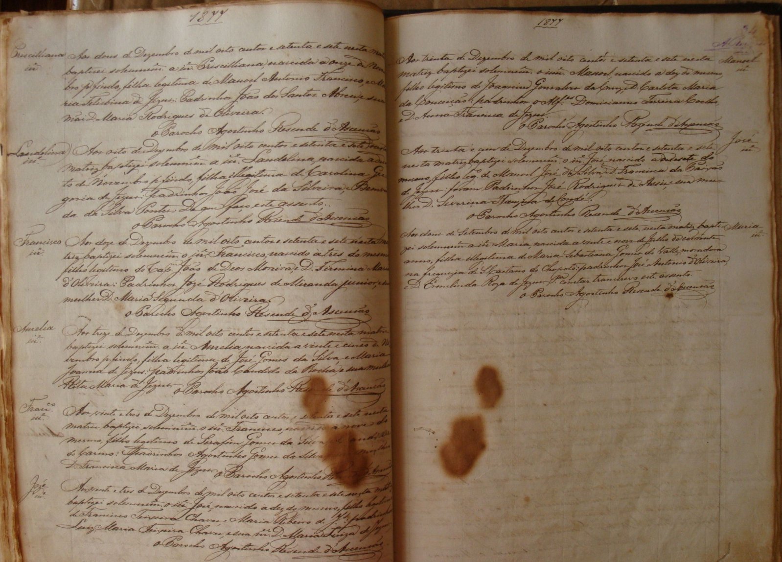 Documento histórico de Rio Espera
