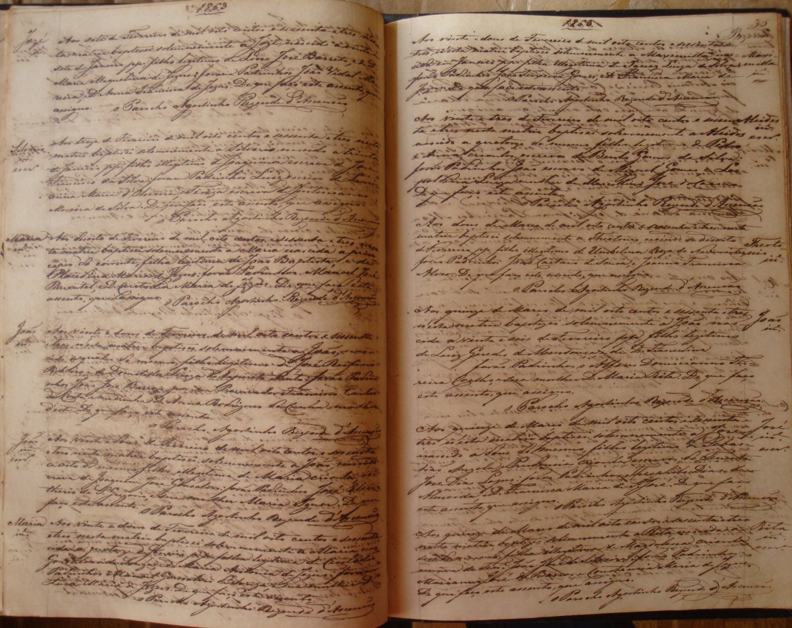 Documento histórico de Rio Espera