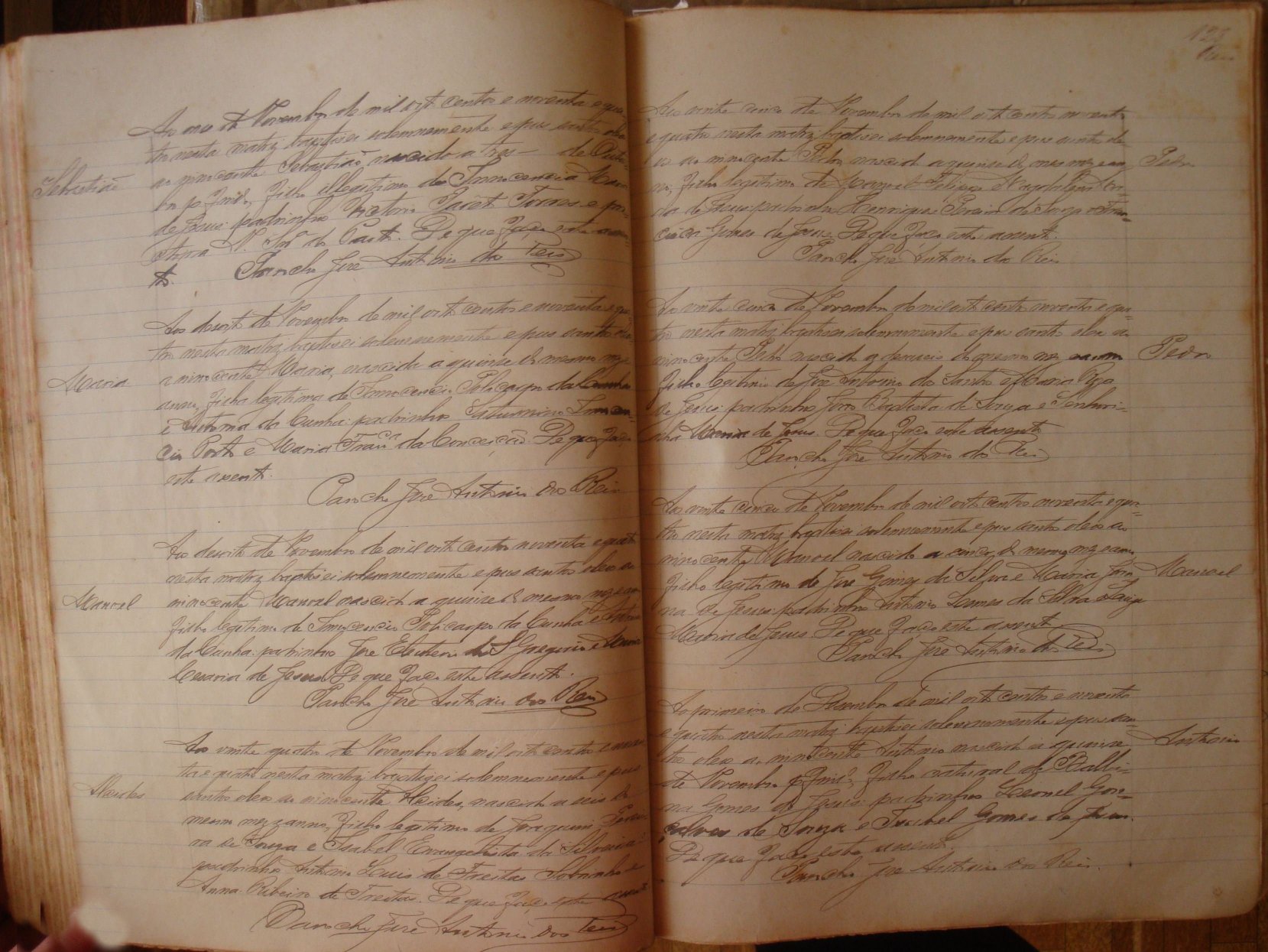 Documento histórico de Rio Espera