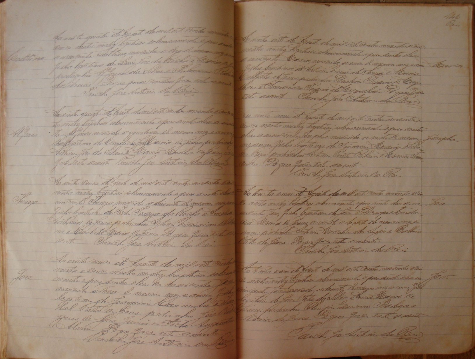 Documento histórico de Rio Espera