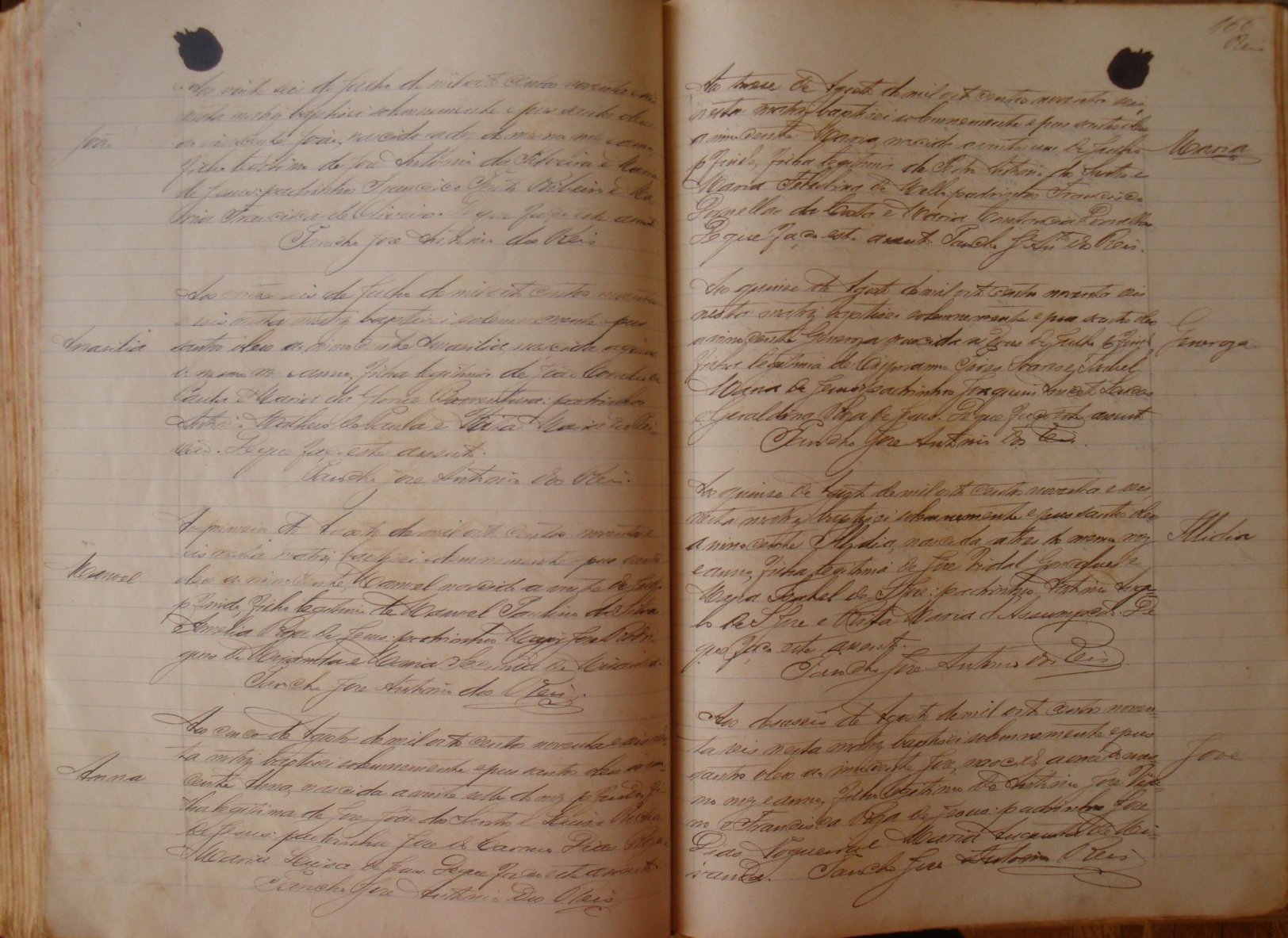 Documento histórico de Rio Espera