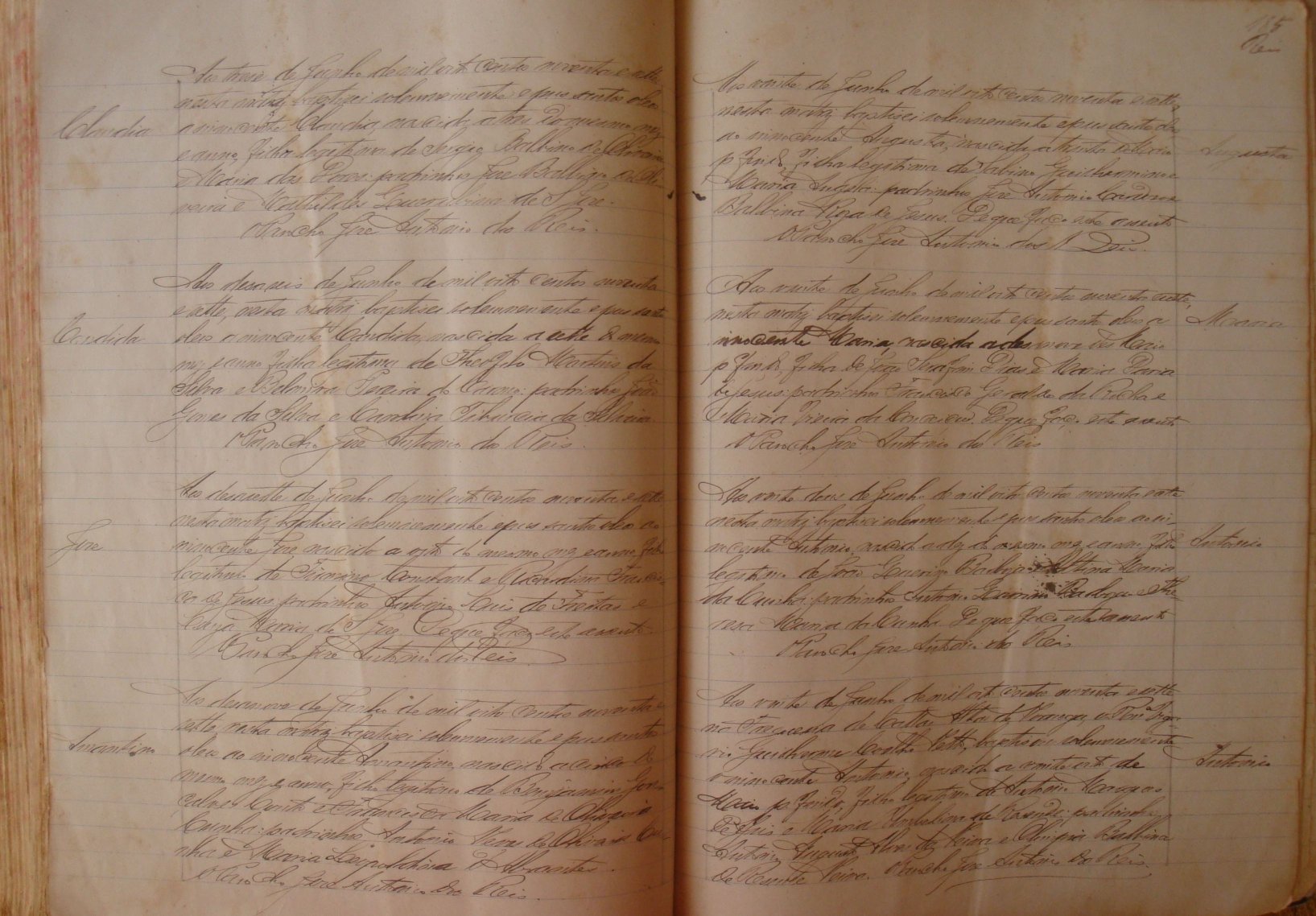 Documento histórico de Rio Espera