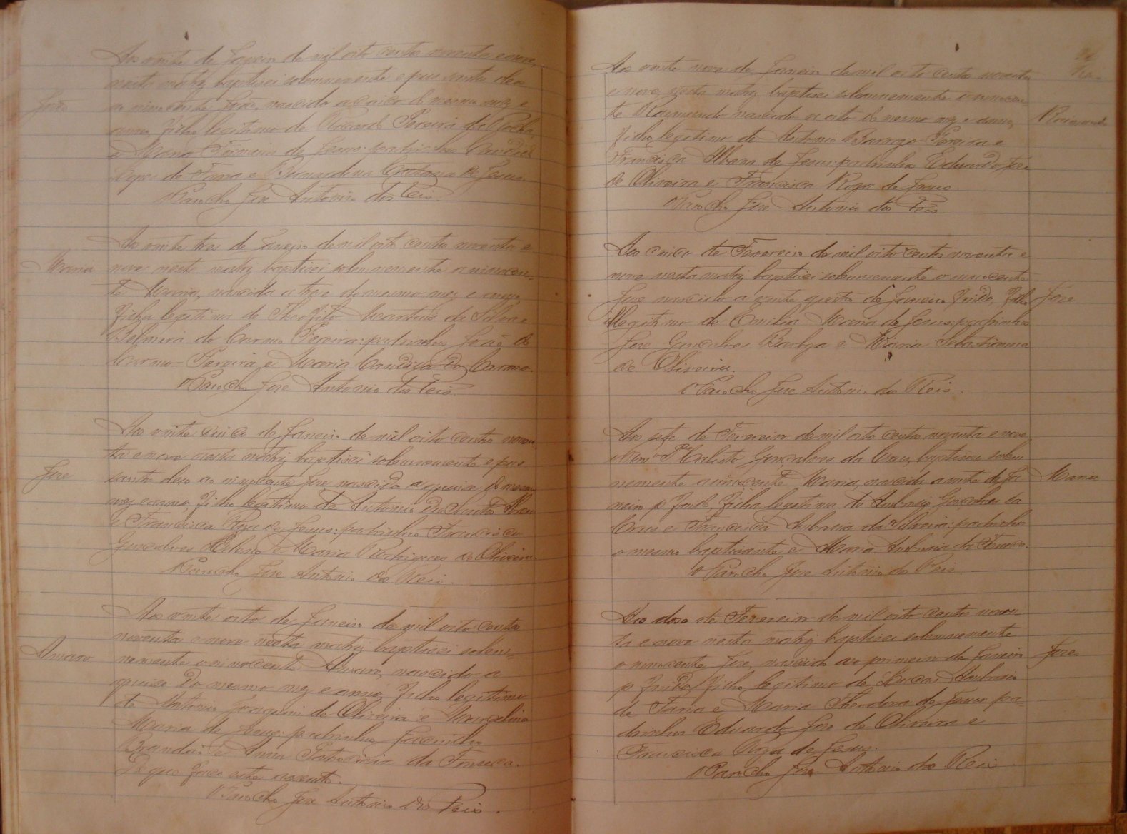 Documento histórico de Rio Espera