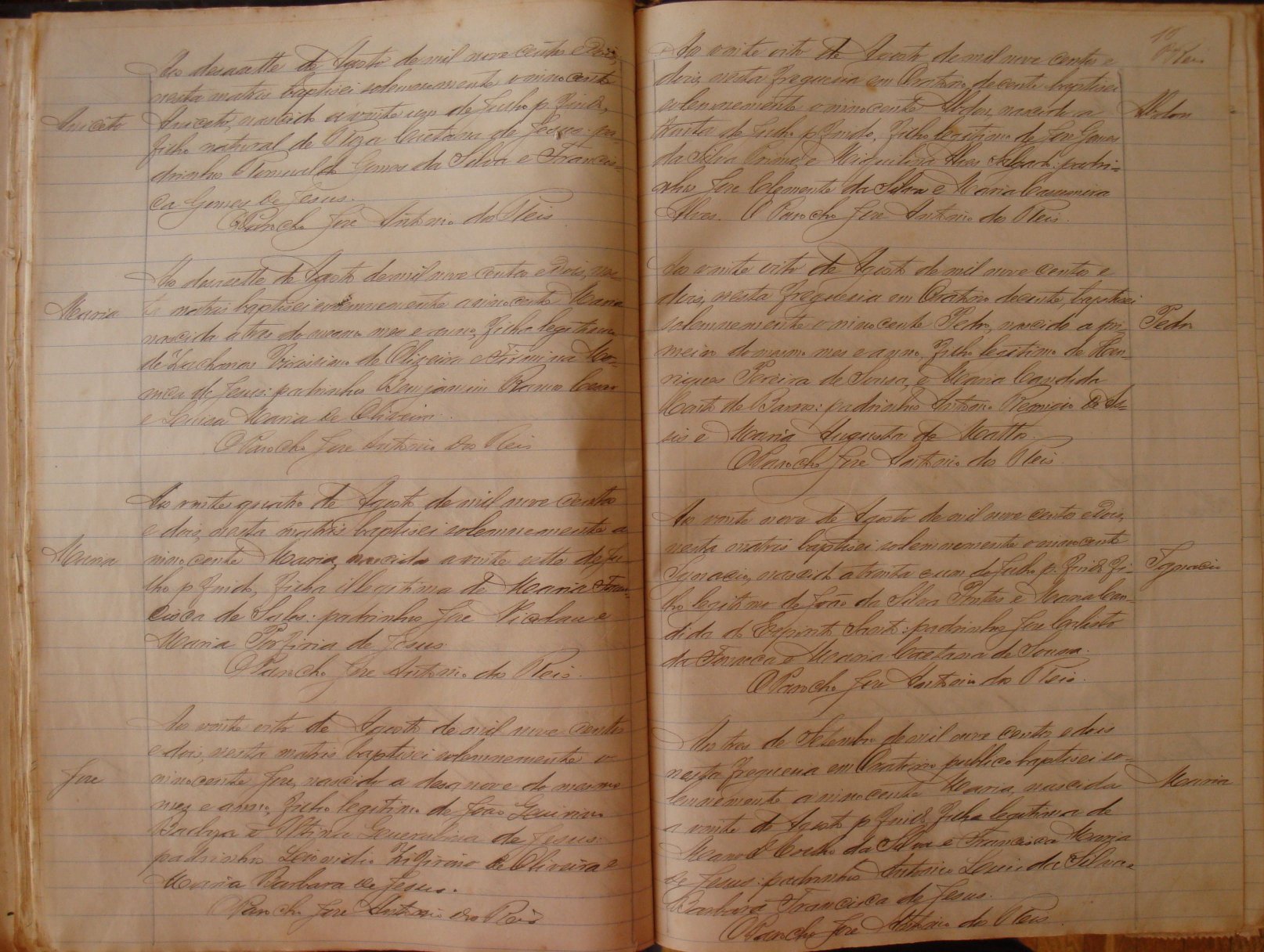 Documento histórico de Rio Espera