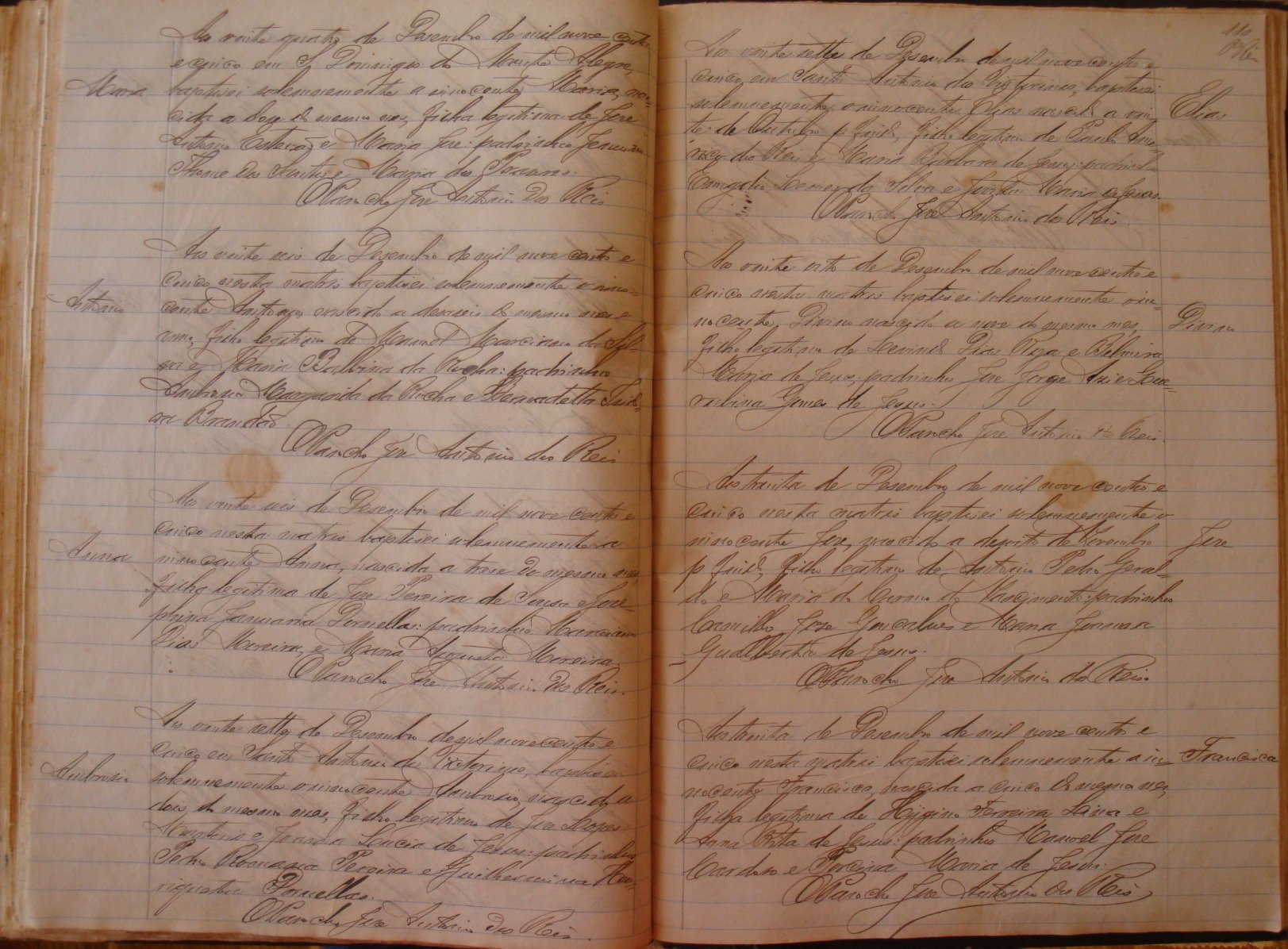 Documento histórico de Rio Espera