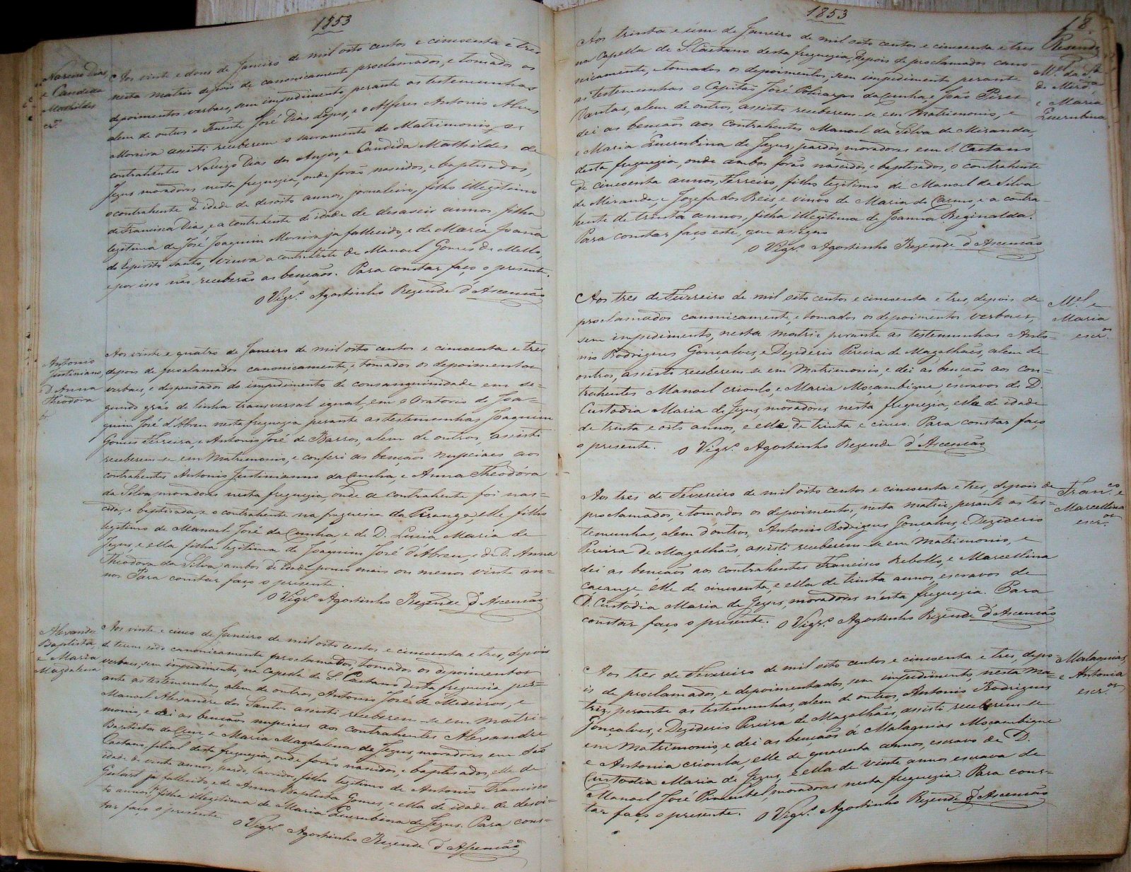 Documento histórico de Rio Espera