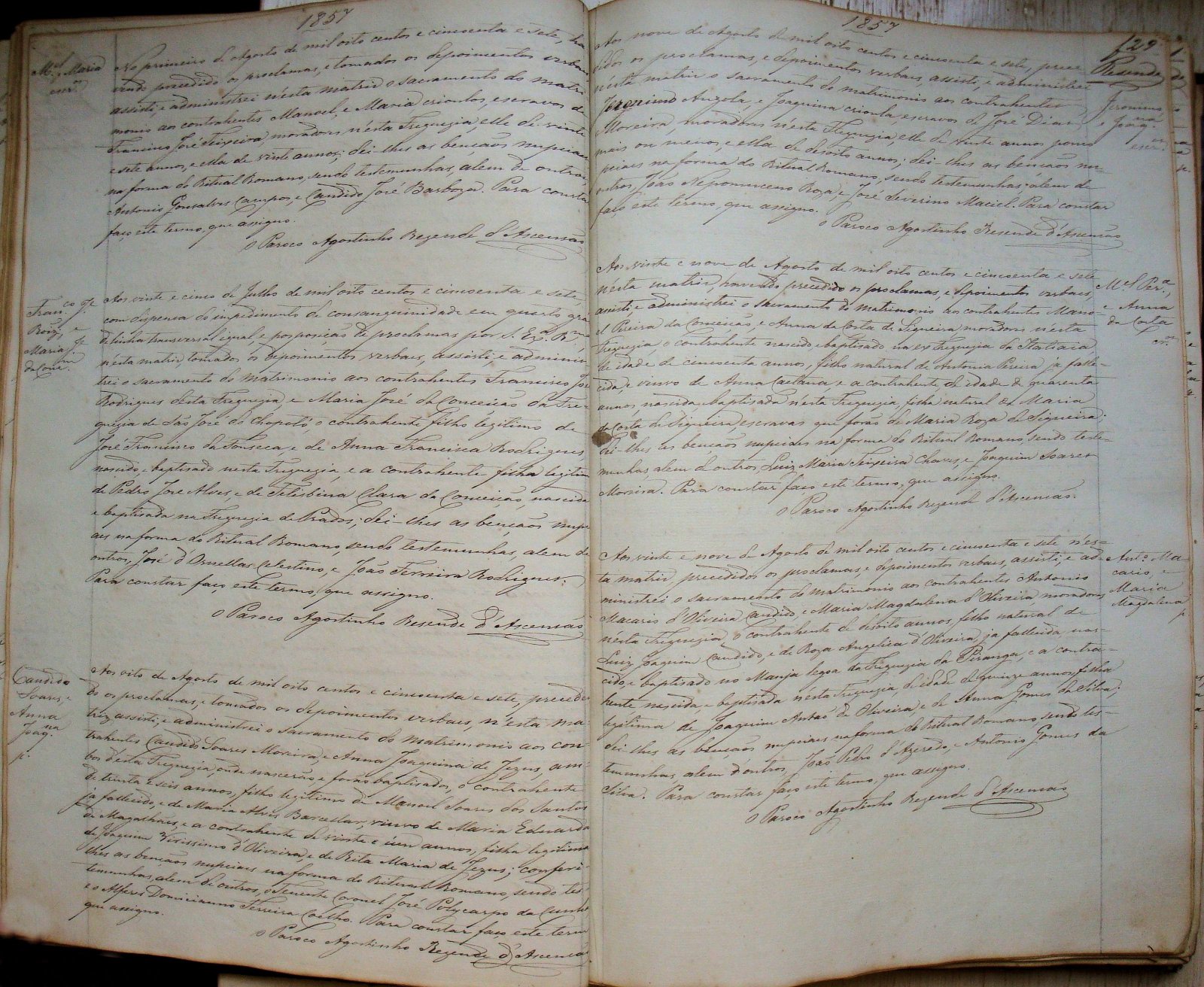 Documento histórico de Rio Espera