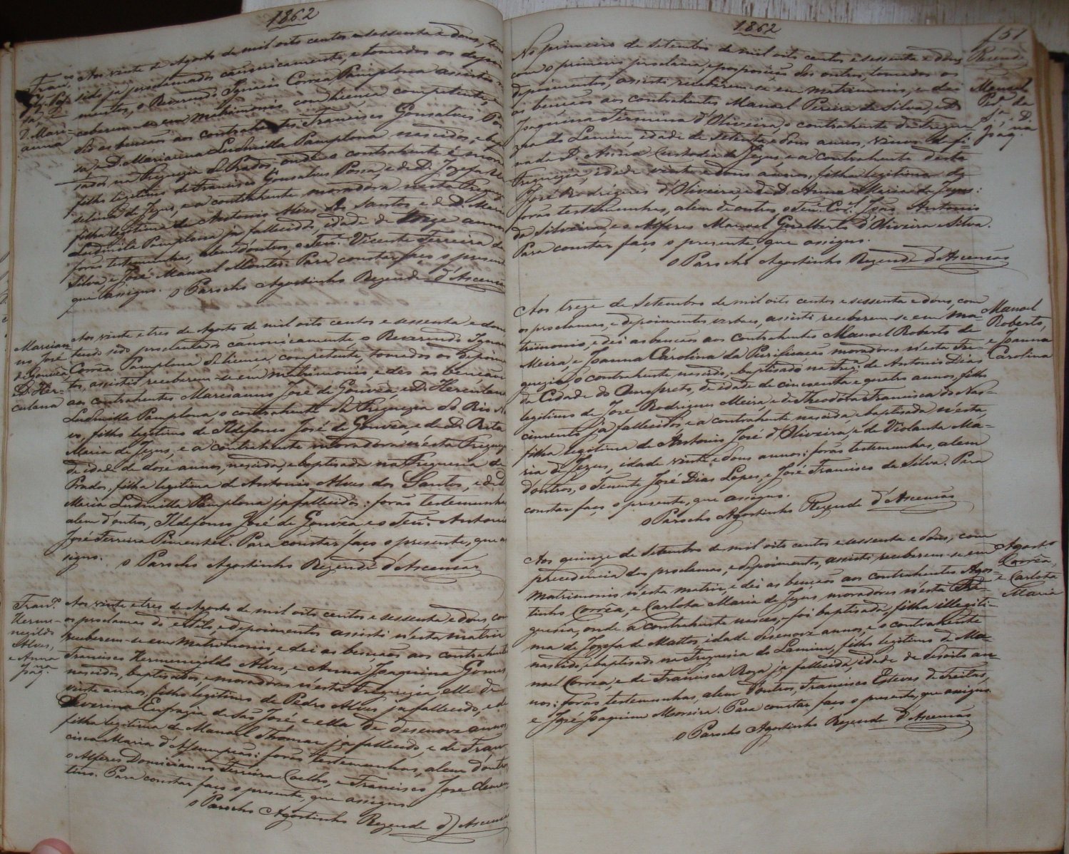 Documento histórico de Rio Espera