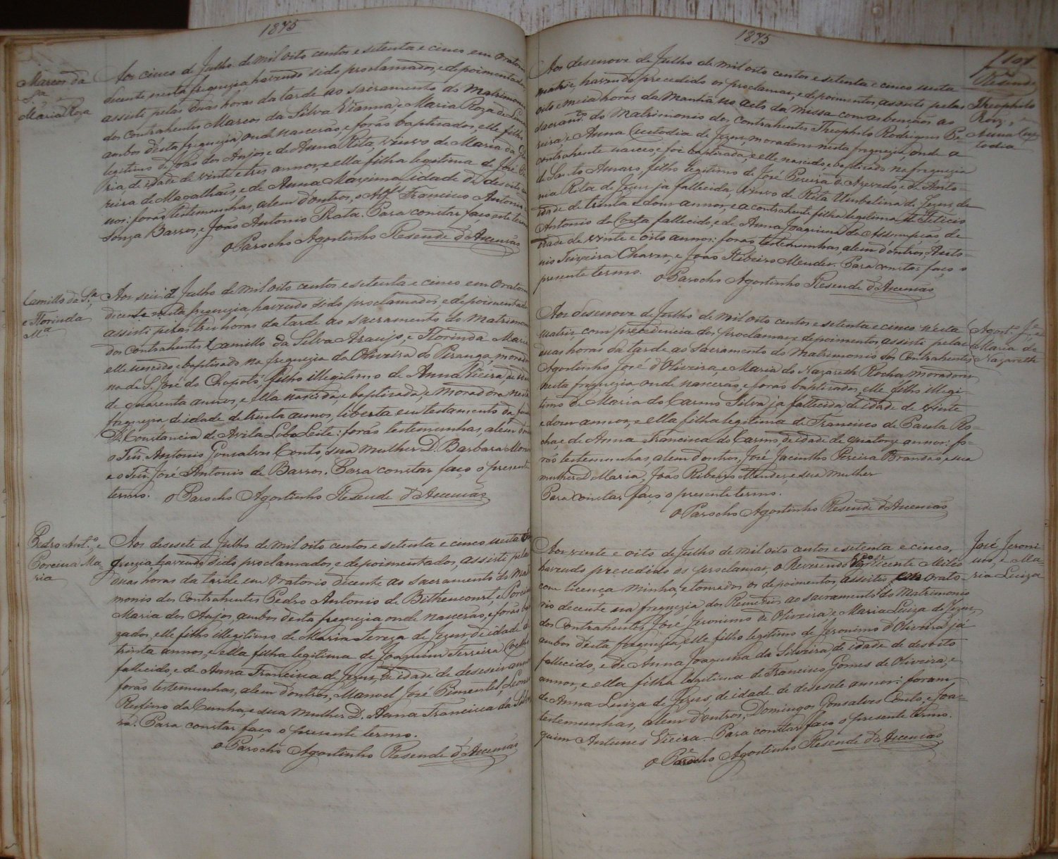 Documento histórico de Rio Espera
