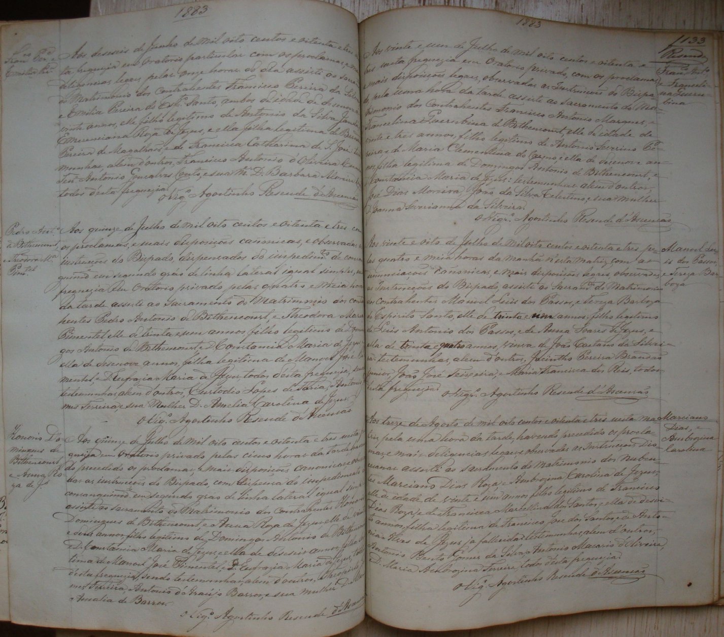 Documento histórico de Rio Espera