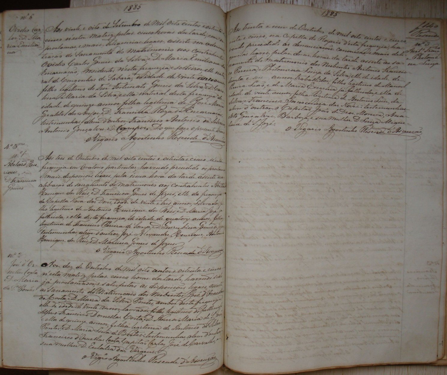 Documento histórico de Rio Espera