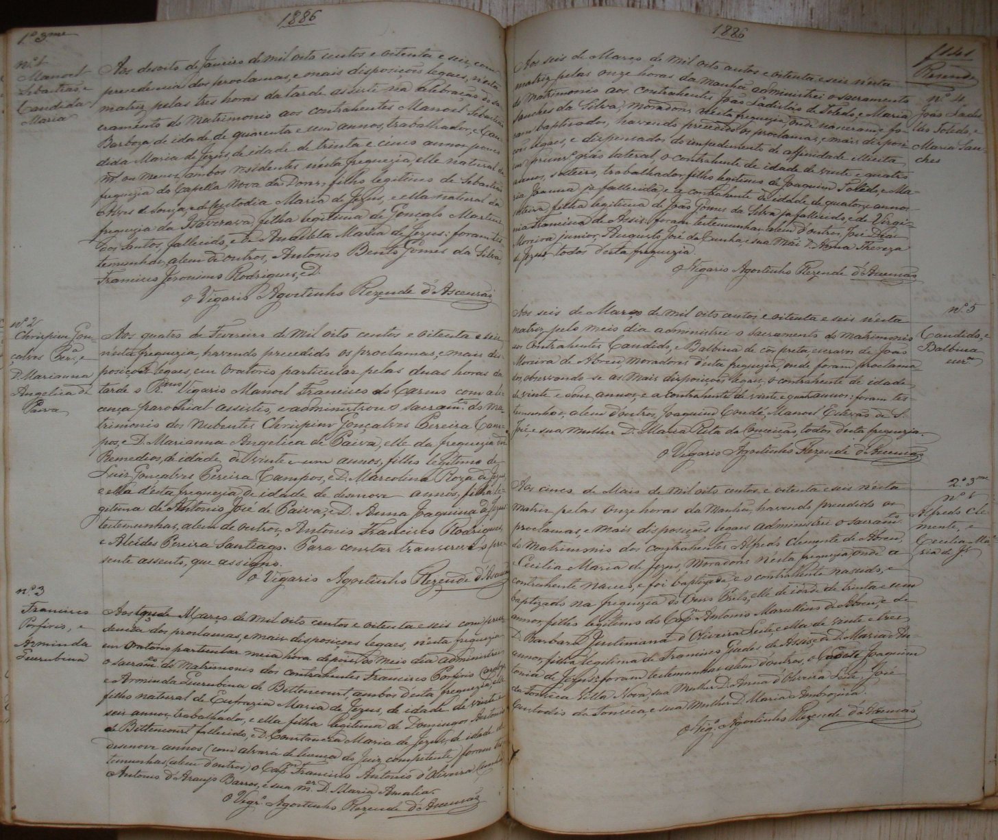 Documento histórico de Rio Espera