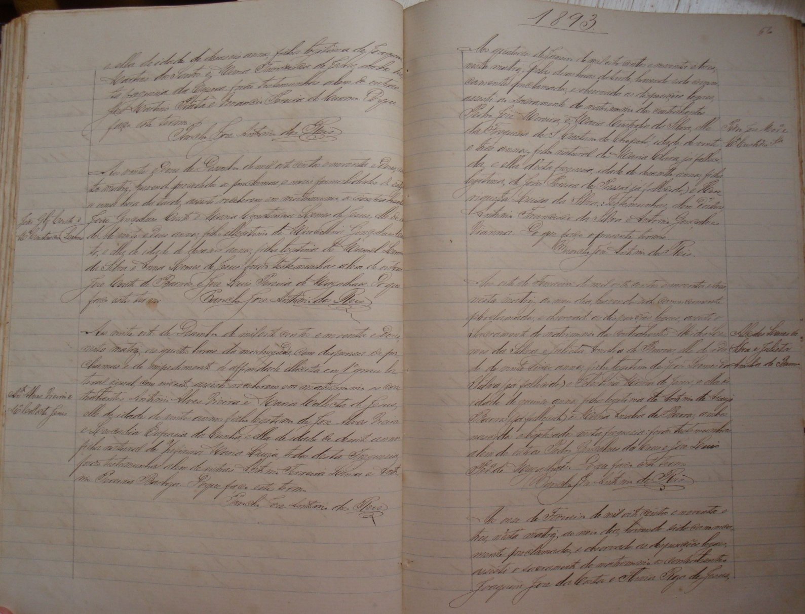 Documento histórico de Rio Espera